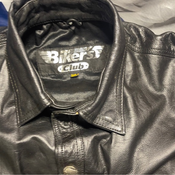 Bikers club Leather jacket - Picture 5 of 10